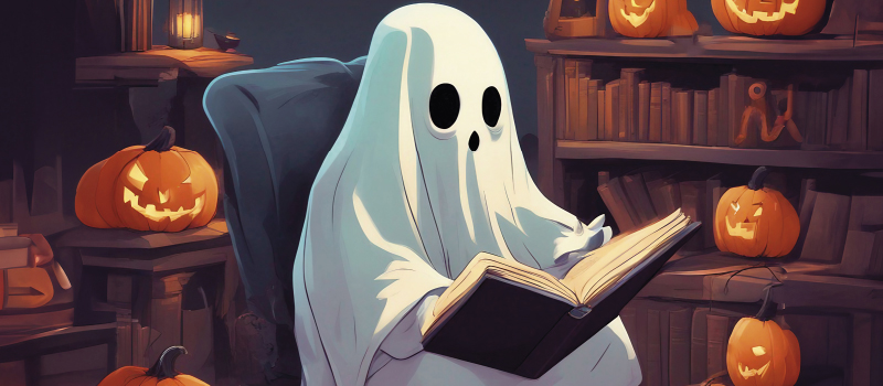 Ett spöke som läser