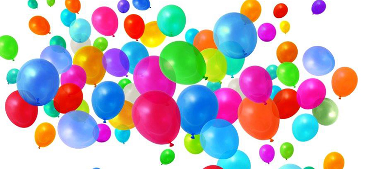 Färgglada ballonger